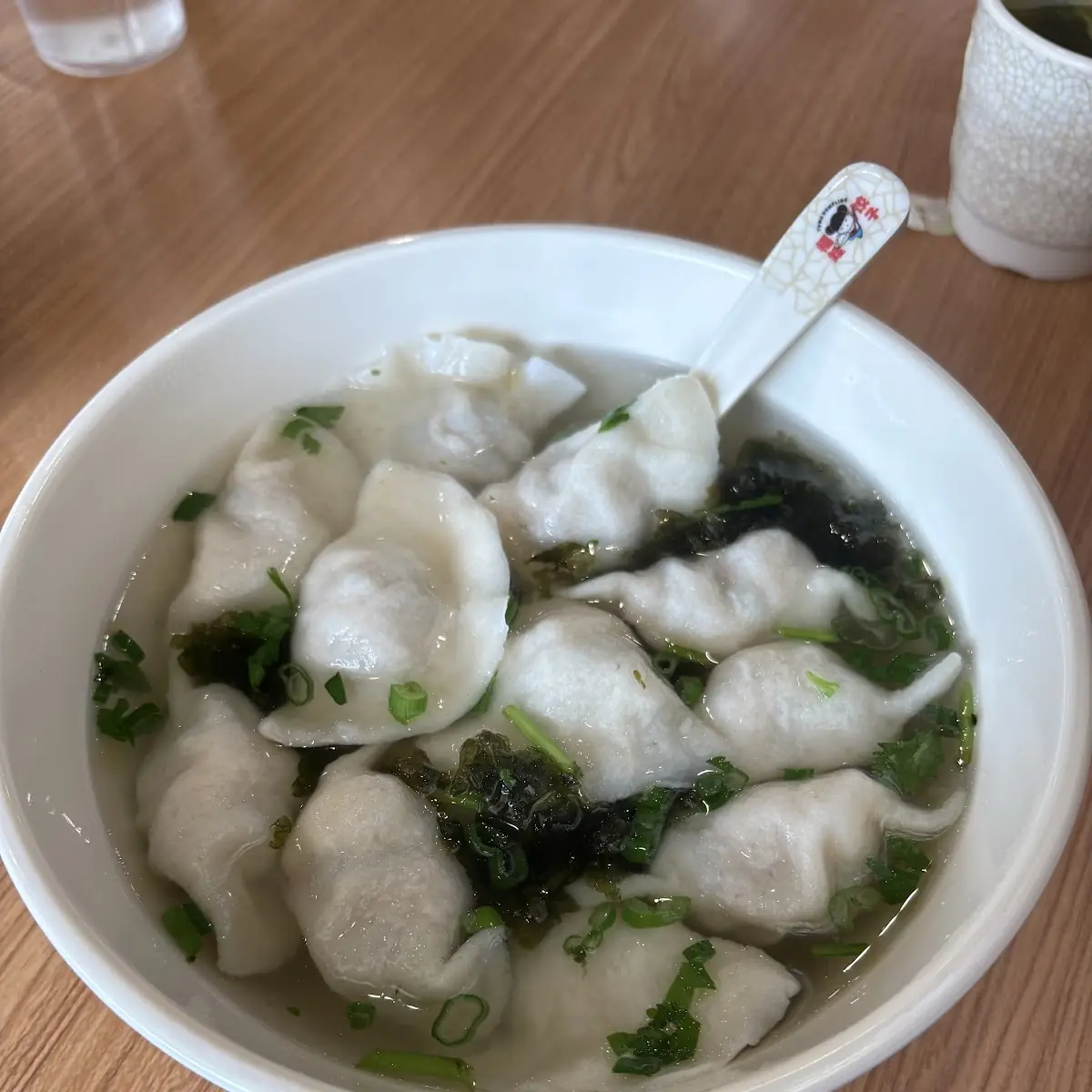 wonton soup 雲吞湯